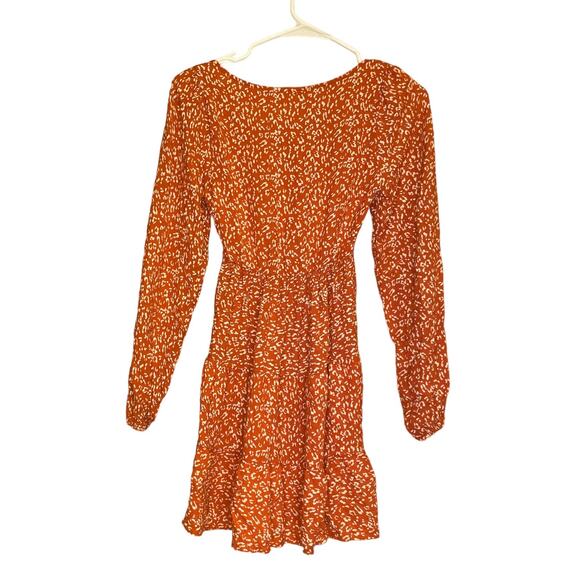 Liberty love smocked ruffle mini dress Small - Picture 2 of 3